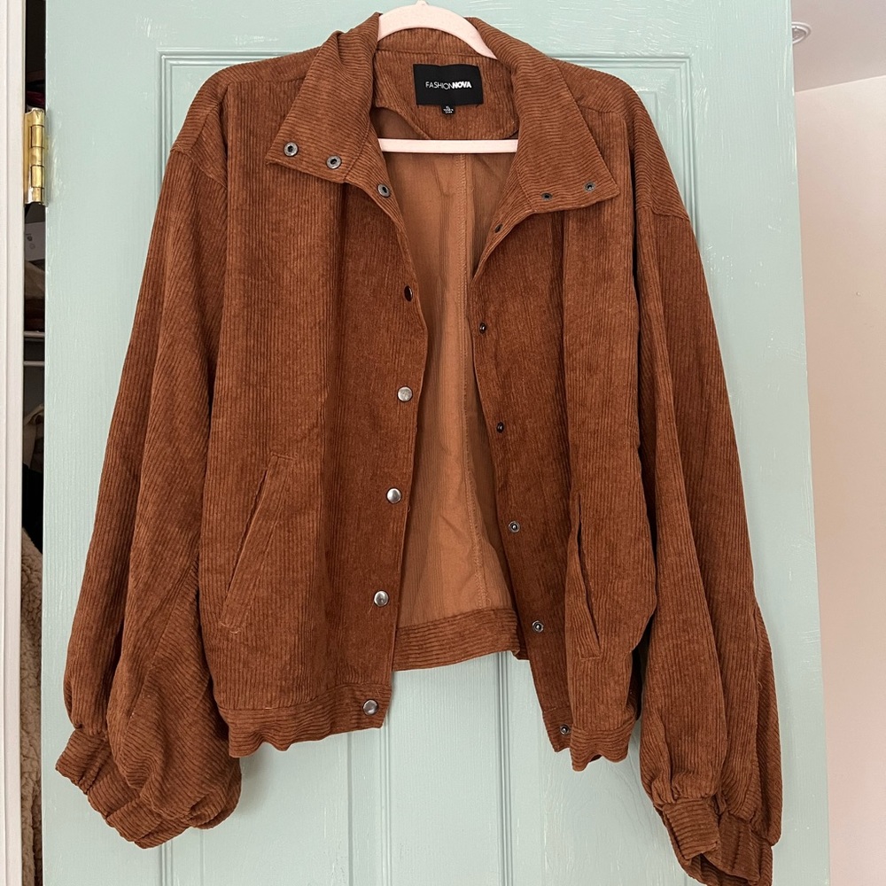 Corduroy Fashion Nova Jacket